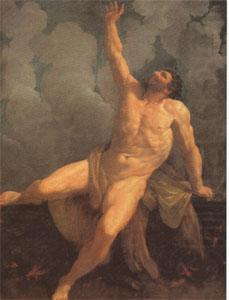 Guido Reni Hercules on the Pyre (mk05) oil painting picture